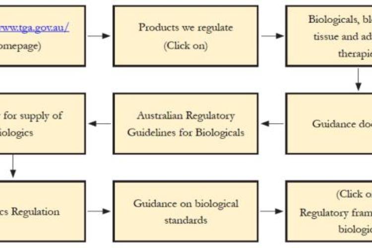 Navigation Pathway of Biologics